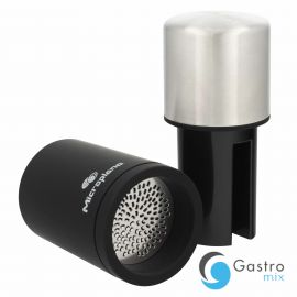  Młynek do przypraw czarno-stalowy SPECIALTY - MICROPLANE | MC-48960 tom-gast