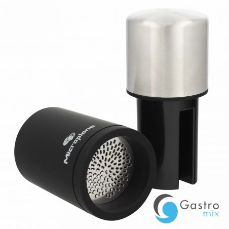 Młynek do przypraw czarno-stalowy SPECIALTY - MICROPLANE | MC-48960 tom-gast 