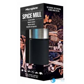  Młynek do przypraw czarno-stalowy SPECIALTY - MICROPLANE | MC-48960 tom-gast