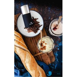  Młynek do przypraw czarno-stalowy SPECIALTY - MICROPLANE | MC-48960 tom-gast