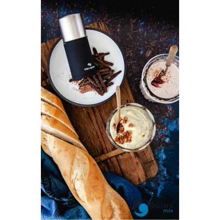 Młynek do przypraw czarno-stalowy SPECIALTY - MICROPLANE | MC-48960 tom-gast 