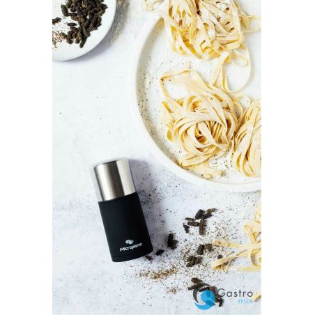 Młynek do przypraw czarno-stalowy SPECIALTY - MICROPLANE | MC-48960 tom-gast 