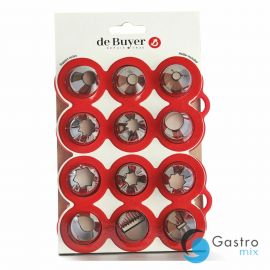 Zestaw końcówek cukierniczych II (op.12 szt) - DE BUYER | D-4150-09  tom-gast