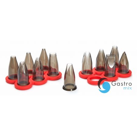 Zestaw końcówek cukierniczych II (op.12 szt) - DE BUYER | D-4150-09  tom-gast 
