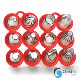 Zestaw końcówek cukierniczych I (op.12 szt) - DE BUYER | D-4150-04  tom-gast