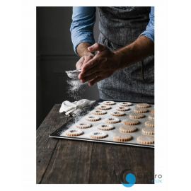 Blacha do pieczenia aluminiowa perforowana nonstick 60x40 cm - DE BUYER | D-8162-60 tom-gast