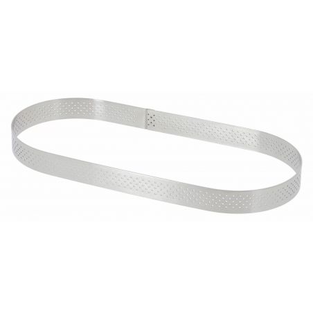 Rant cukierniczy perforowany - Oblong 30 x 11 cm - DE BUYER | D-3099-43  tom-gast 