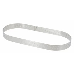 Rant cukierniczy perforowany - Oblong 27 x 8 cm - DE BUYER | D-3099-42  tom-gast