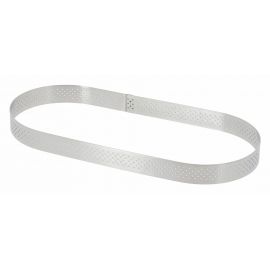 Rant cukierniczy perforowany - Oblong 27 x 8 cm - DE BUYER | D-3099-42  tom-gast