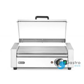 Podgrzewacz rolkowy 9 rolek  do parówek jednostrefowy, z energooszczędną pokrywą| 268643 hendi