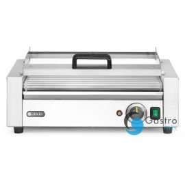 Podgrzewacz rolkowy 9 rolek  do parówek jednostrefowy, z energooszczędną pokrywą| 268643 hendi