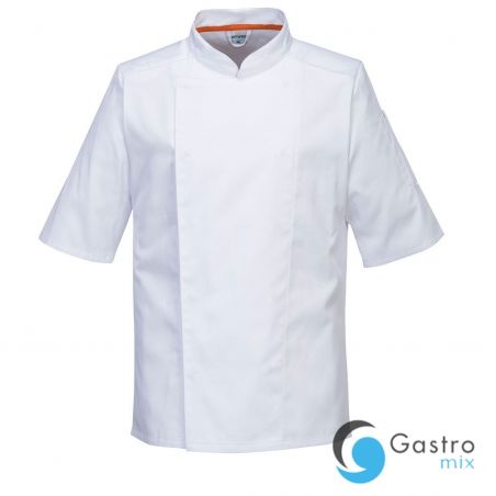 Elastyczna bluza szefa kuchni ROZMIAR XXL Mesh Air Pro z krótkimi rękawami | C746 