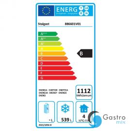  szafa mroźnicza lakierowana, Gredil, wnętrze z ABS, V 555 l | 886601  stalgast