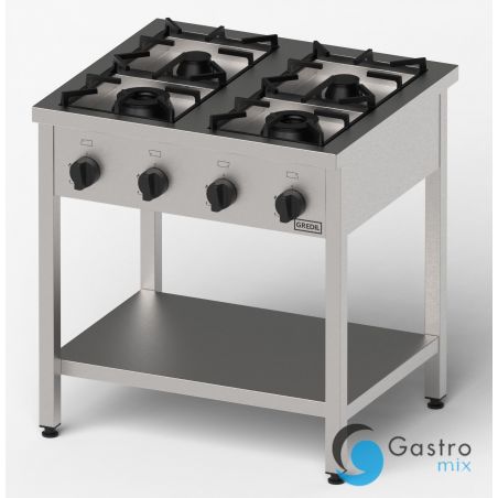 kuchnia gazowa, Gredil, skręcana, 800x700x850 mm, P 21 kW, G20/20 mbar | 976511  stalgast 