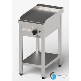 płyta grillowa elektryczna, ryflowana, Gredil, 400x700x850 mm, P 4.0 kW, U 400 V | 977302  stalgast