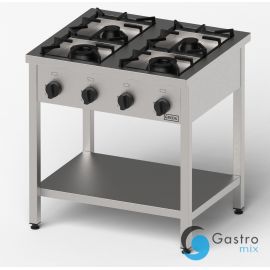 kuchnia gazowa, Gredil, skręcana, 800x700x850 mm, P 25 kW, G20/20 mbar | 976591  stalgast