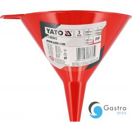  komplet LEJKÓW - 3 sztuki | YT-06943