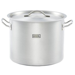 garnek wysoki z pokrywką, stalowy, Gredil, Ø 320 mm, V 20.9 l| 011325 STALGAST