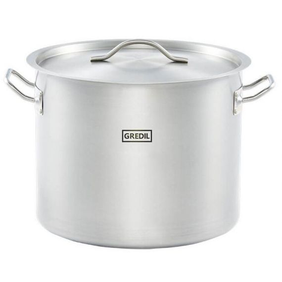 garnek wysoki z pokrywką, stalowy, Gredil, Ø 320 mm, V 20.9 l| 011325 STALGAST 