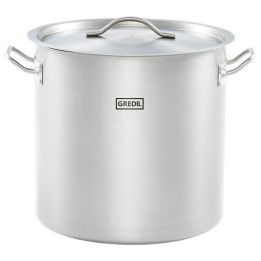 garnek wysoki z pokrywką, stalowy, Gredil, Ø 320 mm, V 25.7 l| 011345 STALGAST