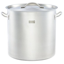 garnek wysoki z pokrywką, stalowy, Gredil, Ø 400 mm, V 50.3 l| 011405 STALGAST