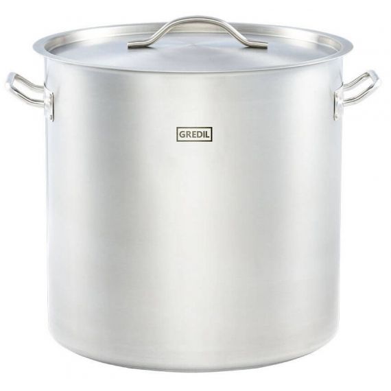 garnek wysoki z pokrywką, stalowy, Gredil, Ø 400 mm, V 50.3 l| 011405 STALGAST 
