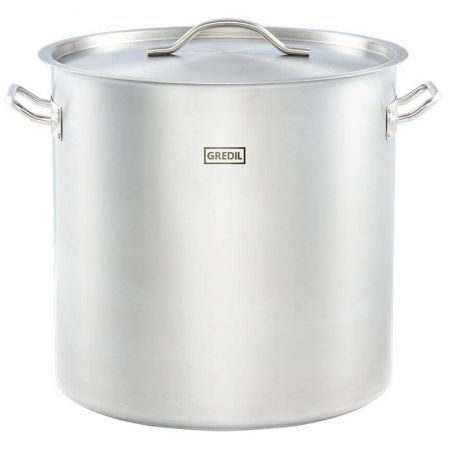 garnek wysoki z pokrywką, stalowy, Gredil, Ø 400 mm, V 50.3 l| 011405 STALGAST 