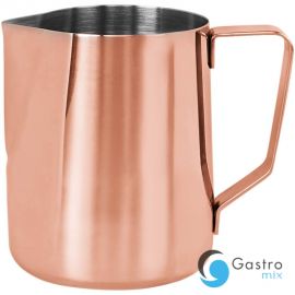 dzbanek V 0.60 l do spieniania mleka, miedziany,  | 376061 stalgast