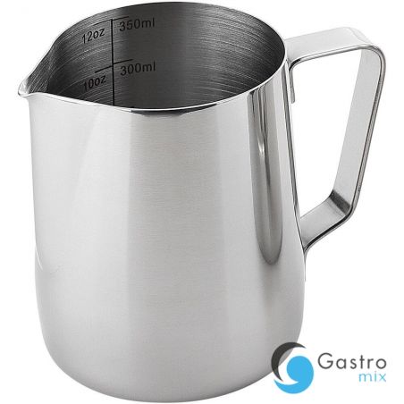 dzbanek V 0.35 l stalowy do spieniania mleka z miarką | 372037  stalgast 