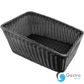kosz bufetowy na pieczywo, czarny, 290x440 mm| 361208  stalgast