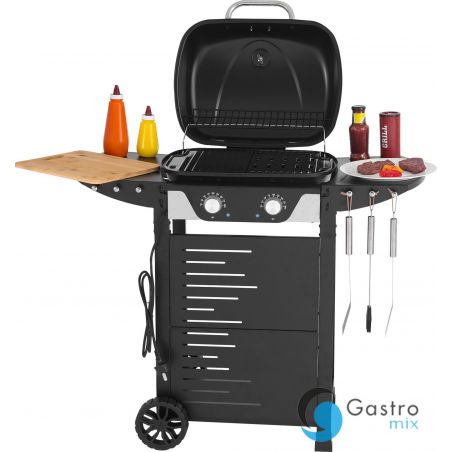 GRILL ELEKTRYCZNY, STOJĄCY ASAHI 2300W, 47 X 37CM | YG-20070 YATO 