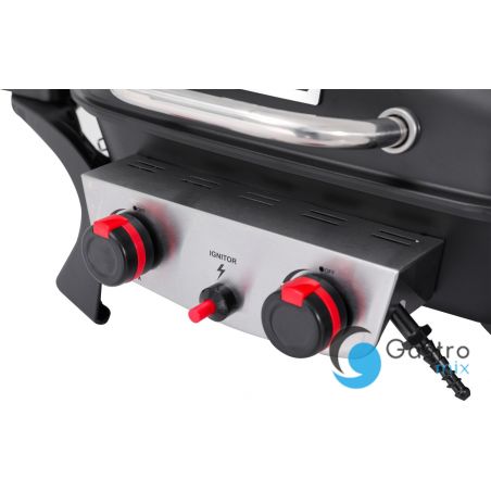 GRILL GAZOWY PRZENOŚNY YAKE,2 PALNIK 5KW  | YG-20005 yato 