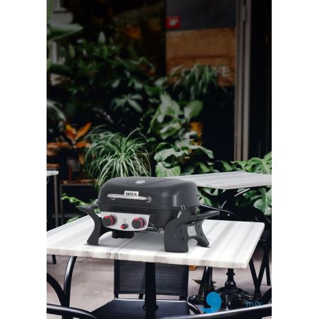 GRILL GAZOWY PRZENOŚNY YAKE,2 PALNIK 5KW  | YG-20005 yato 