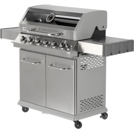 Grill gazowy  6+1 INOX 20,5KW,Z SZYBĄ  | YG-20016 yato