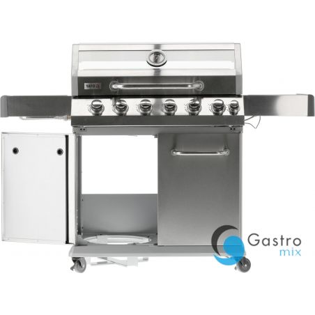 Grill gazowy  6+1 INOX 20,5KW,Z SZYBĄ  | YG-20016 yato 