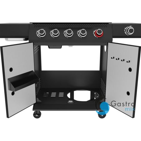 GRILL GAZOWY YATO 5+1 19KW CZARNY | YG-20031 yato 