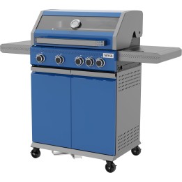 grill gazowy  OKAYA  4+1, 14,5KW, NIEBIESKI  | YG-20033 yato