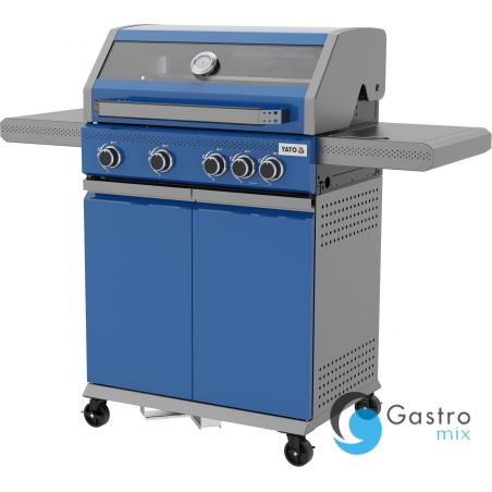 grill gazowy  OKAYA  4+1, 14,5KW, NIEBIESKI  | YG-20033 yato 