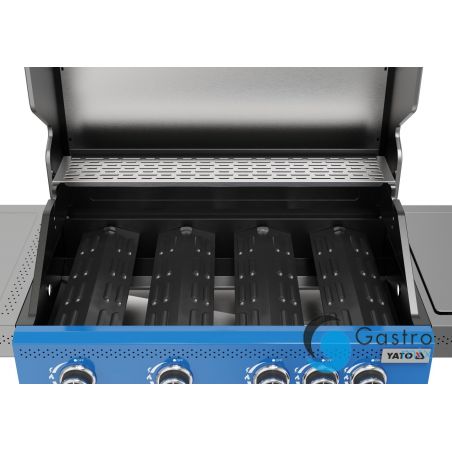 grill gazowy  OKAYA  4+1, 14,5KW, NIEBIESKI  | YG-20033 yato 
