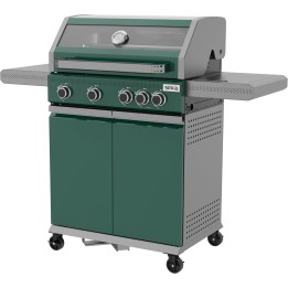 grill gazowy OKAYA 4+1, 14,5KW, ZIELONY | YG-20035 yato