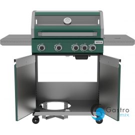  grill gazowy OKAYA 4+1, 14,5KW, ZIELONY | YG-20035 yato