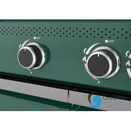  grill gazowy OKAYA 4+1, 14,5KW, ZIELONY | YG-20035 yato