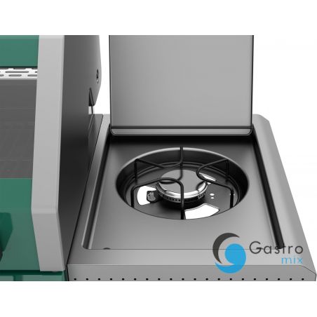grill gazowy OKAYA 4+1, 14,5KW, ZIELONY | YG-20035 yato 