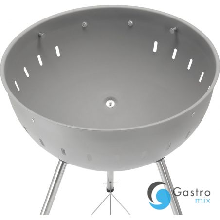 GRILL WĘGLOWY OKRĄGŁY 54CM SZARY  | YG-20301 yato 