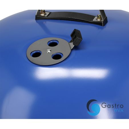 GRILL WĘGLOWY OKRĄGŁY 54CM NIEBIESKI  | YG-20302 yato 