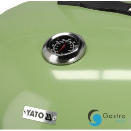  GRILL WĘGLOWY OKRĄGŁY 54CM ZIELONY | YG-20303 yato