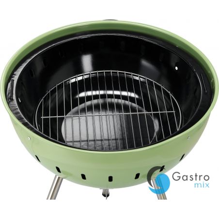 GRILL WĘGLOWY OKRĄGŁY 54CM ZIELONY | YG-20303 yato 