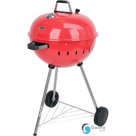 GRILL WĘGLOWY OKRĄGŁY 54CM CZERWONY | YG-20304 yato 