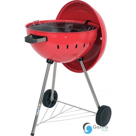 GRILL WĘGLOWY OKRĄGŁY 54CM CZERWONY | YG-20304 yato 