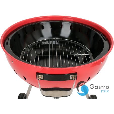 GRILL WĘGLOWY OKRĄGŁY 54CM CZERWONY | YG-20304 yato 